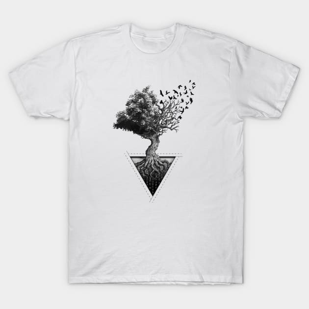 Tree of Life T-Shirt by Garetha01